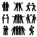 11965720-friend-friendship-relationship-teammate-teamwork-society-icon-sign-symbol-pictogram