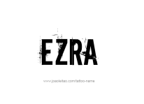 tattoo-design-name-ezra-06